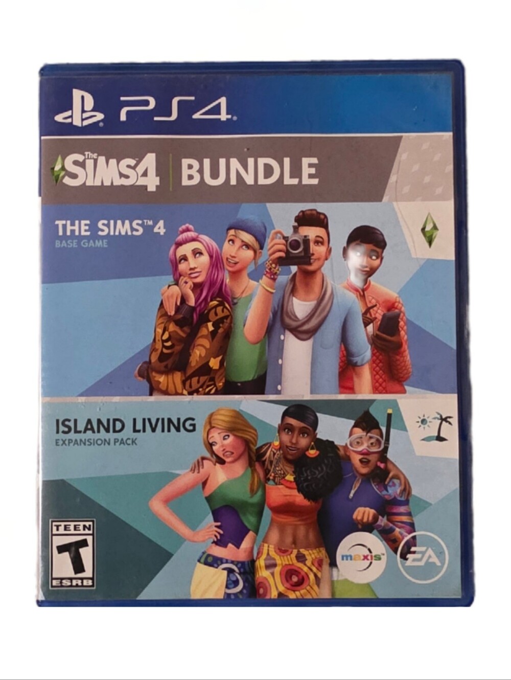 The Sims Bundle for PS4: Sims 4 + Island Living - Played Once - Fast Shipping